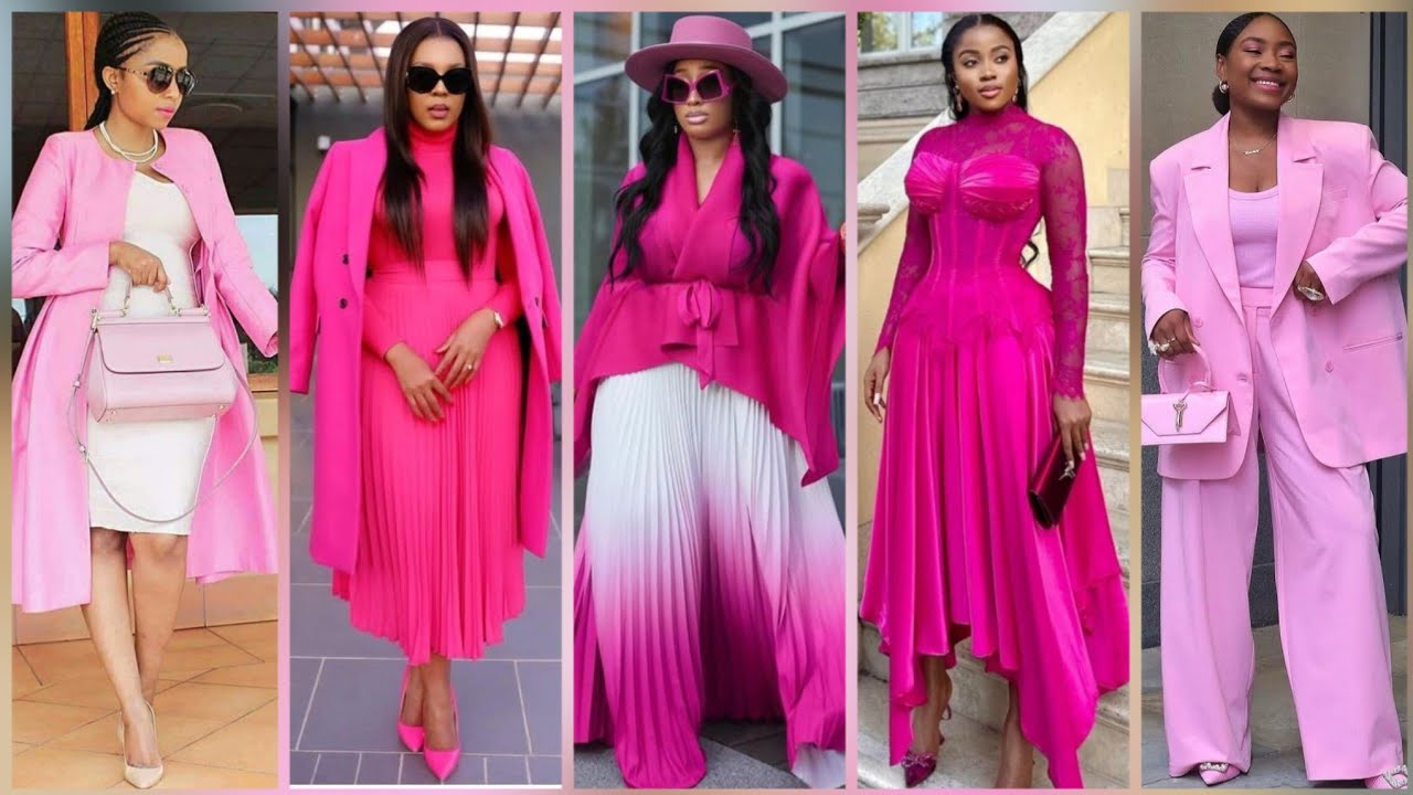 pink fall dress women Falling Forever Strapless Beaded Maxi Dress main image 0