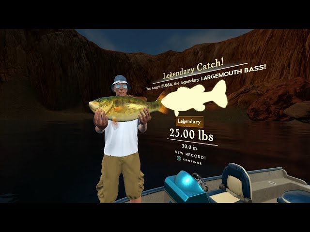 Rapala Fishing Pro Series Gameplay : Where The Legendary Largemouth Bass  Spawns on Lake Powell 
