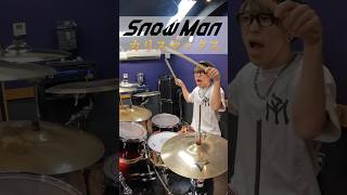 Snow Manの「カリスマックス」を踊れないから叩いてみた #drumcover #ドラムカバー #ドラム #drums #snowman #カリスマックス #ドラム叩いてみた 信也