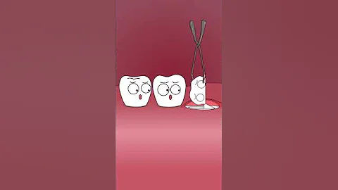 “Dentist’s Secret Trick to Remove Wisdom Tooth 🦷 | Funny Animation” #shorts