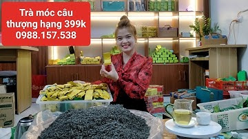 Đóng gói cận cảnh trà móc câu thượng hạng 400k
