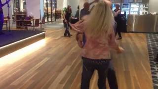 Learning 8 Step Rock n Roll Jive Dance Routine - Aug 2016
