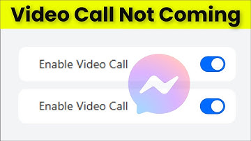 Messenger Video Call Not Coming Problem Android & ios - 2025 - Messenger Video Call Problem