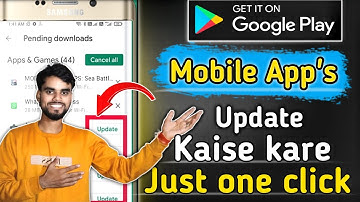 How to Update Apps on Your Mobile Phone ! #shortsvideo #updates #newtechnologyideas