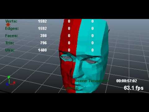 Procedural animation on organic model in Maya (Python Scripting)