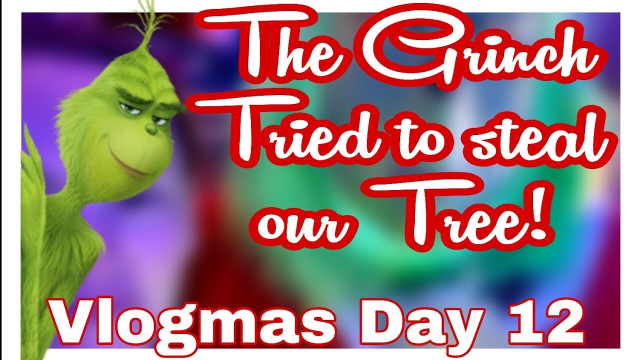 Гринч пытался украсть нашу елку | Влогмас, 12-й день