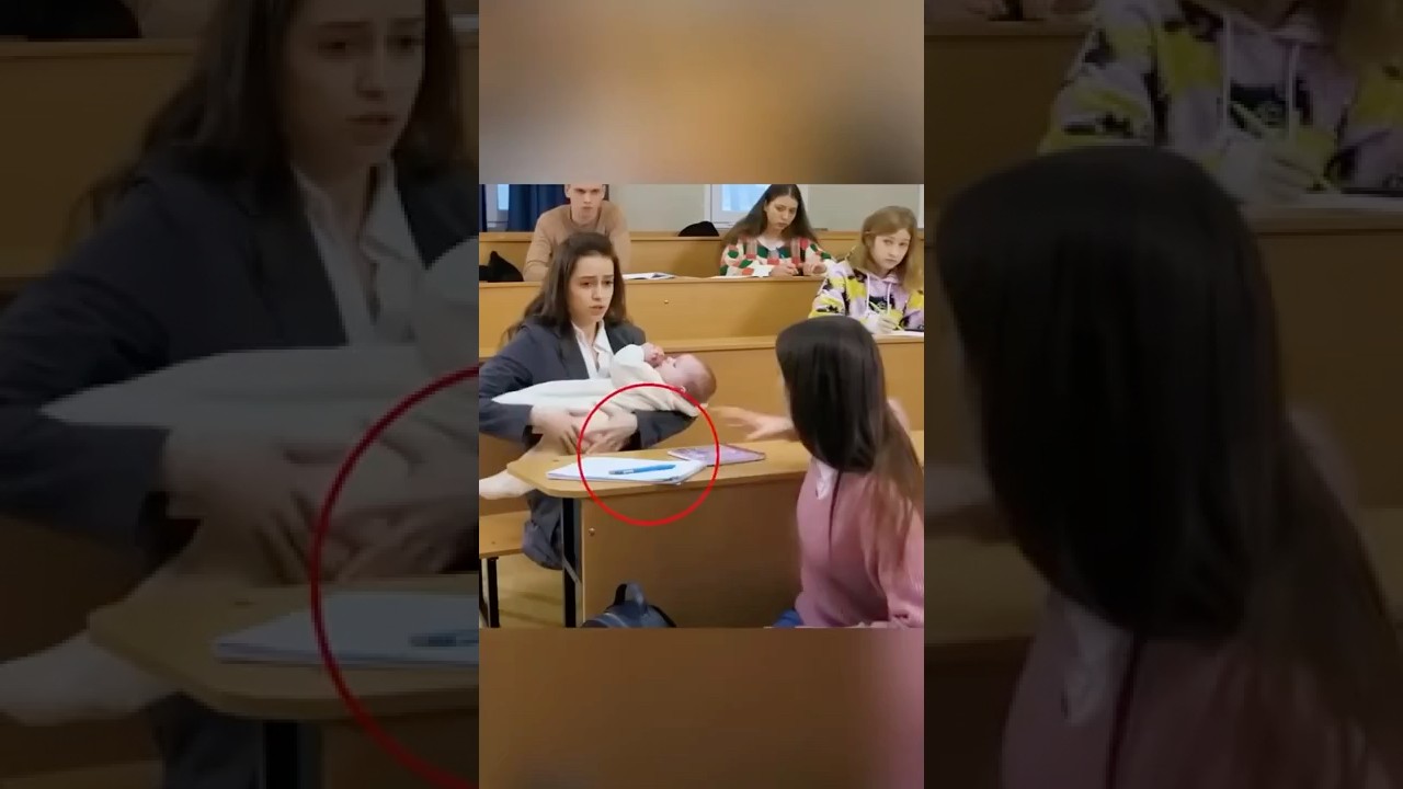 Шокирующая реакция учительницы на плач ребенка повергла весь класс в шок 😱❤️ 