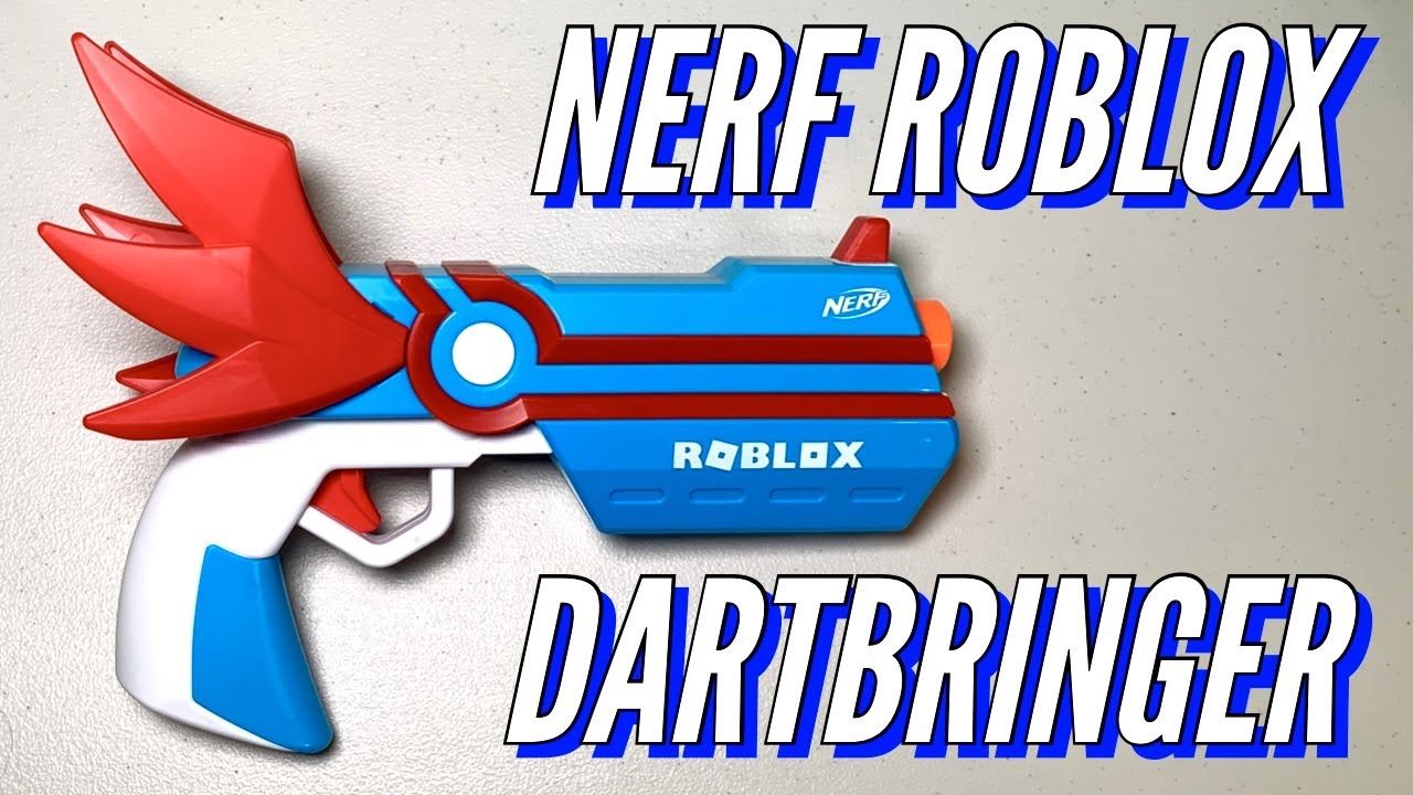 Ready to bring it? Fire away with the BRAND-NEW Nerf Roblox MM2