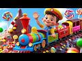 🚂 Little Train to Chocolate Hill 🍫🎶 | Fun ABC, Numbers & Colors Song for Kids