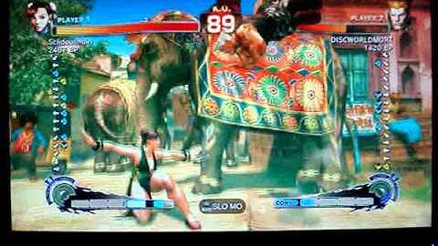 Chun Li - WTF cross-up anti-air?