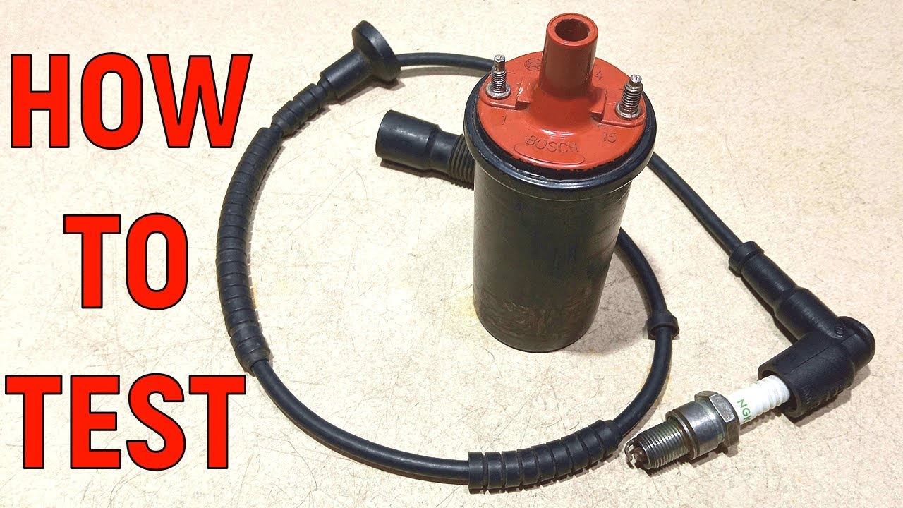How to check the ignition coil for a spark? - YouTube