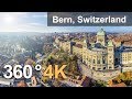 360°, Bern, Switzerland. 4К aerial video