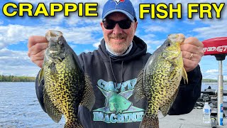 Catch and Cook • Huge Crappie Fish Fry