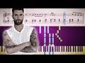 Maroon 5 - Girls Like You ft. Cardi B - Piano Tutorial   SHEETS