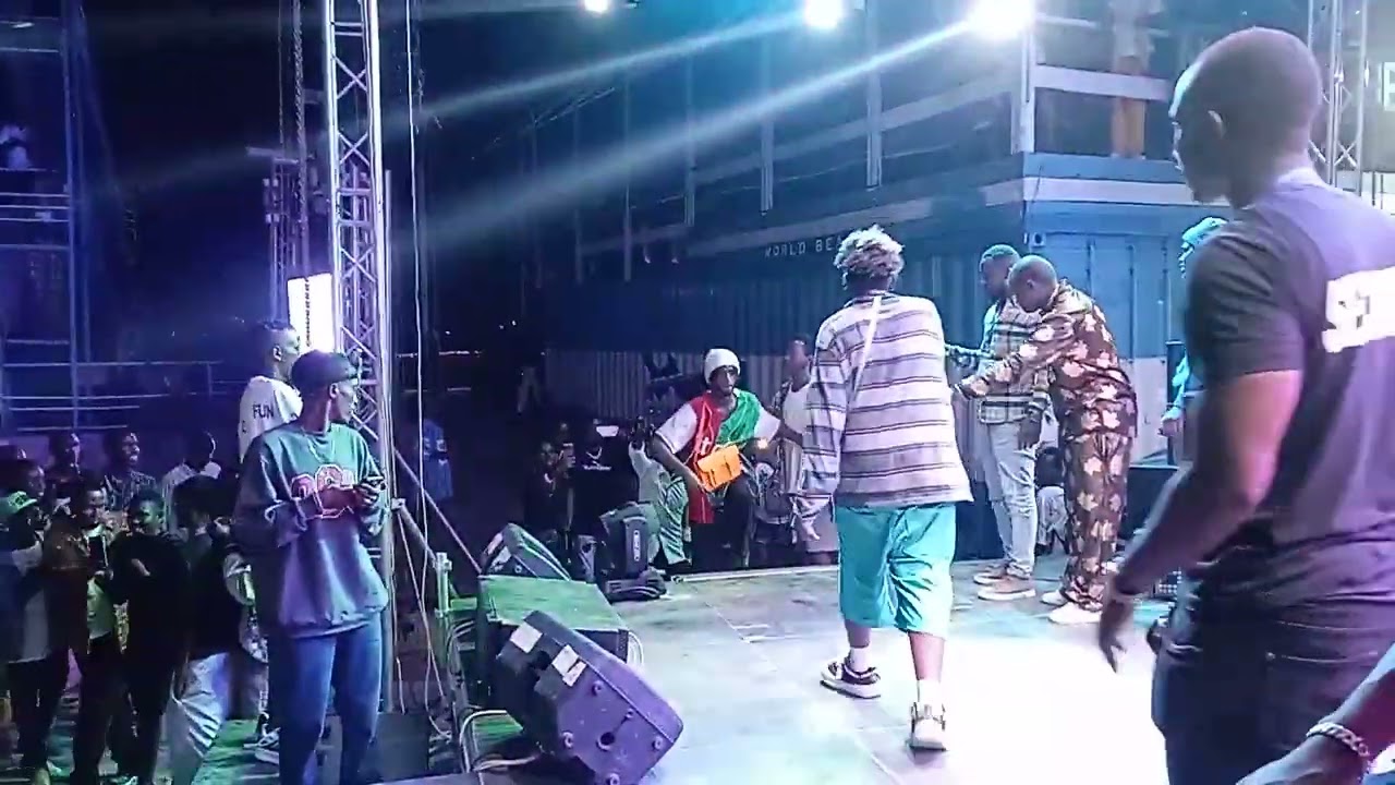BUSHALI live performance in BURUNDI BUJUMBURA for the First Time
