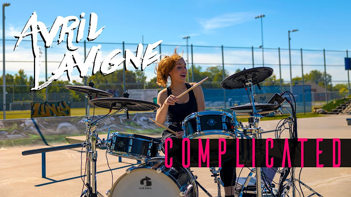 Complicated Drum Cover version - Drum Cover performance video thumbnail