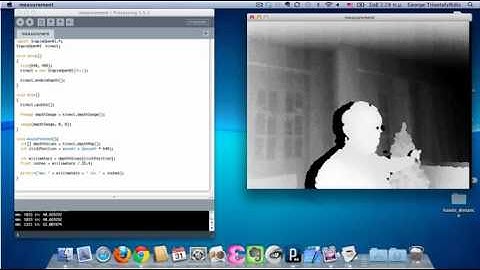 Kinect: Processing with SimpleOpenNI: Point distance