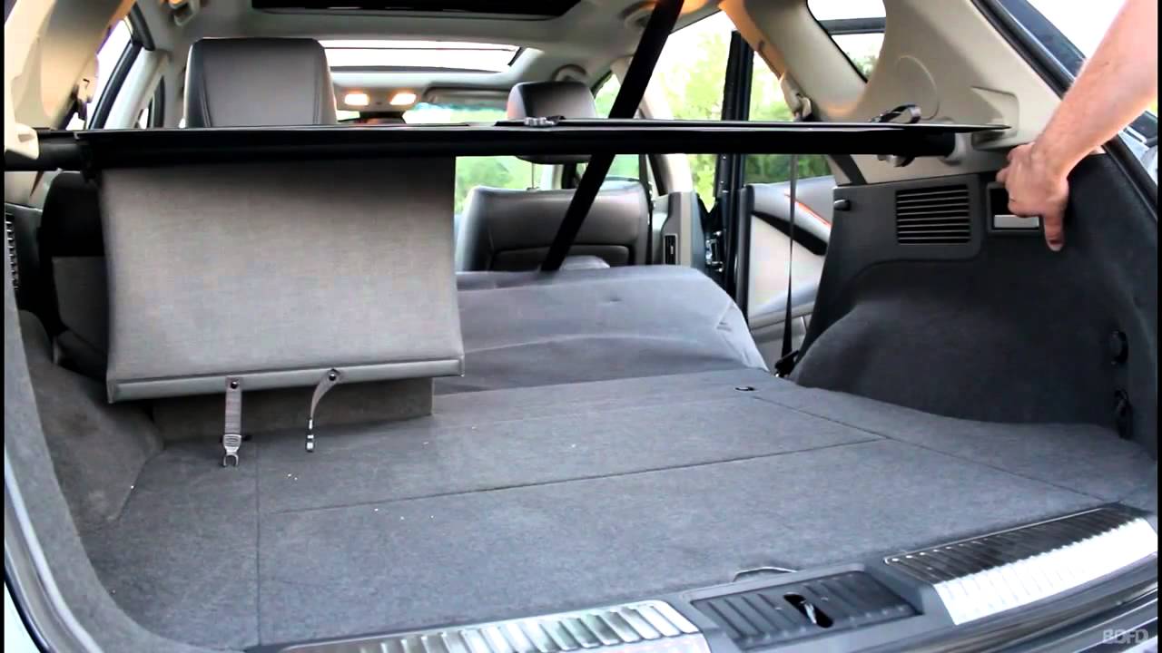 2012 Nissan Murano Platinum Power Return Rear Seatback Folding