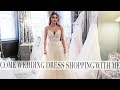 COME WEDDING DRESS SHOPPING WITH ME & BRIDAL SKINCARE | Lydia Elise Millen