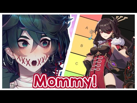 OMI REACTS TO GENSHIN IMPACT CHARACTERS PART 1 (TIER LIST)