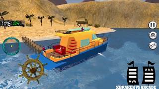 Water Boat Taxi Simulator 2018 | Luxury Boat - Android GamePlay FHD screenshot 3