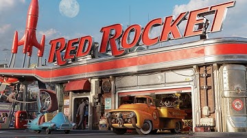 Red Rocket Renovation | Fallout 4 Settlement build (modded) | Short Showcase