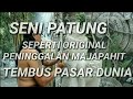 PROSES PEMBUATAN PATUNG BARU,SEPERTI ASLI ERA MAJAPAHIT