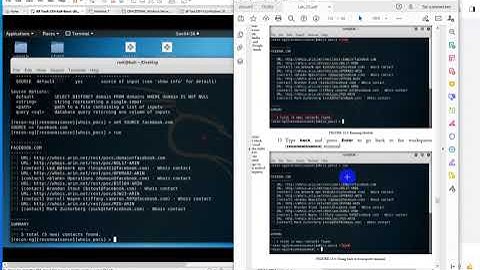 Module2 lab13 Using the Open source Reconnaissance Tool Recon ng to Gather Personnel Information