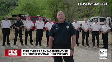 Salt Lake Valley Fire Chiefs Ask Everyone To Skip Personal Fireworks This Year