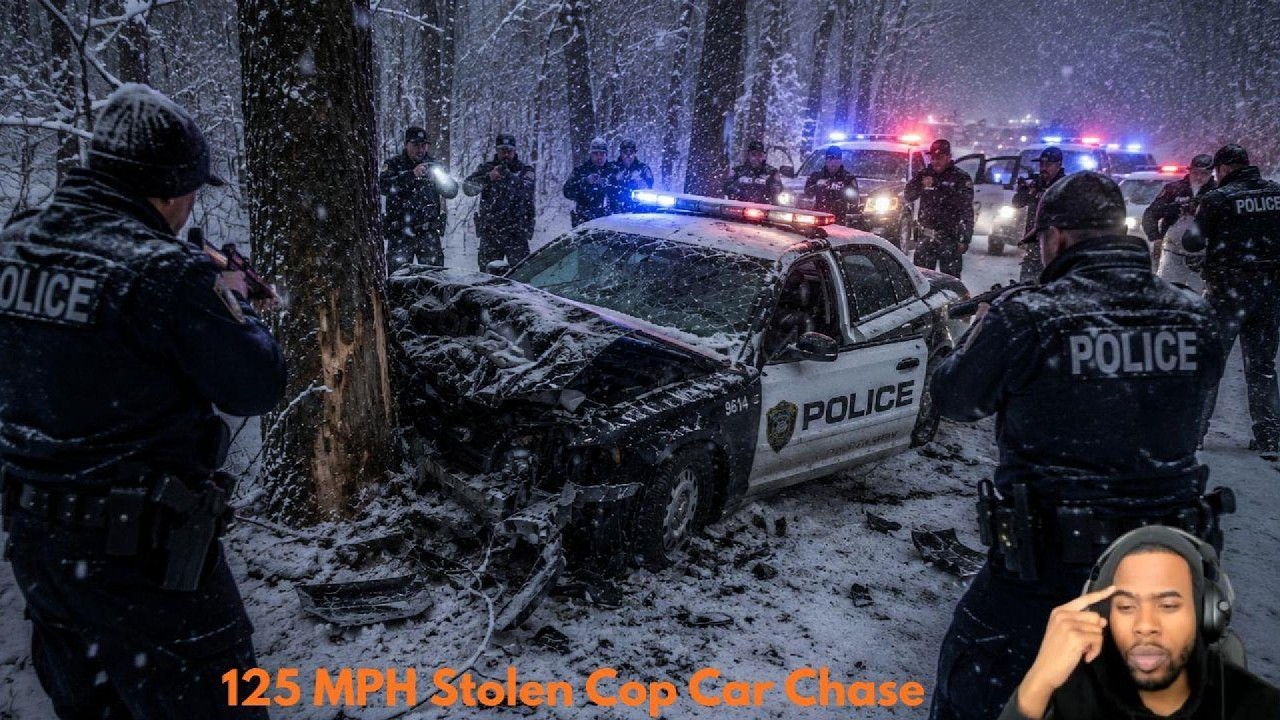 Suspect Steals Cop Car… Then Hits 126 MPH 😬 - YouTube
