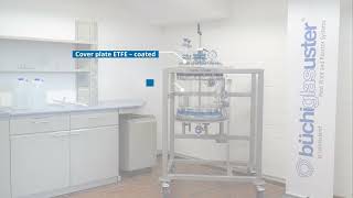 Buchi Nutsche filters for reactors & pilot plants / Nutschenfilter für Pilot &Technikum