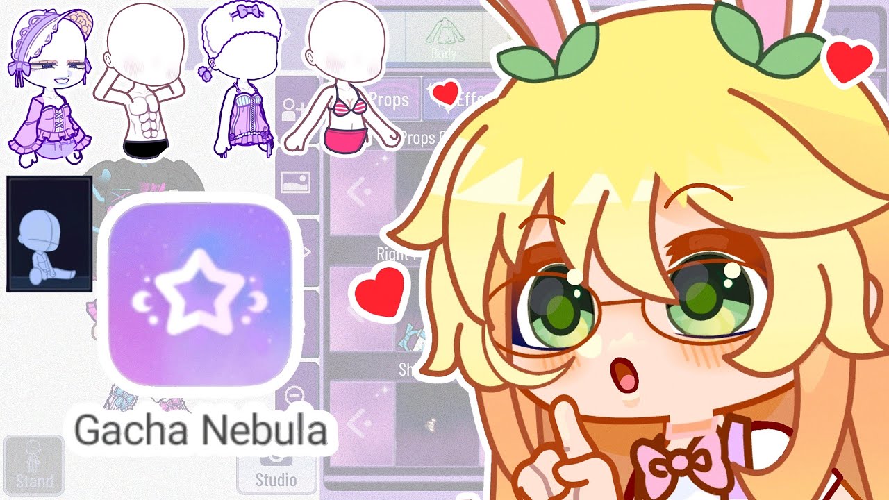 gacha nebula is out we can now make the best good looking OC's