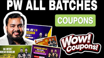 🎯 PW Mega Offer 2026 😍 | Get ₹3200 OFF on All PW Batches 💥 | Physics Wallah Coupon Code 🔥