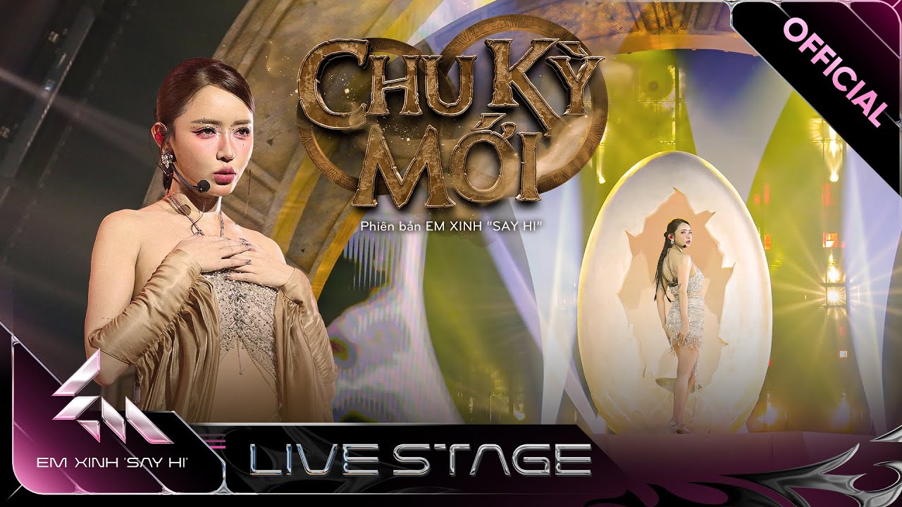 Chu Kỳ Mới - Bích Phương cuốn hút với nghi lễ trưởng thành đầy ma mị | Em Xinh Say Hi [Livestage]