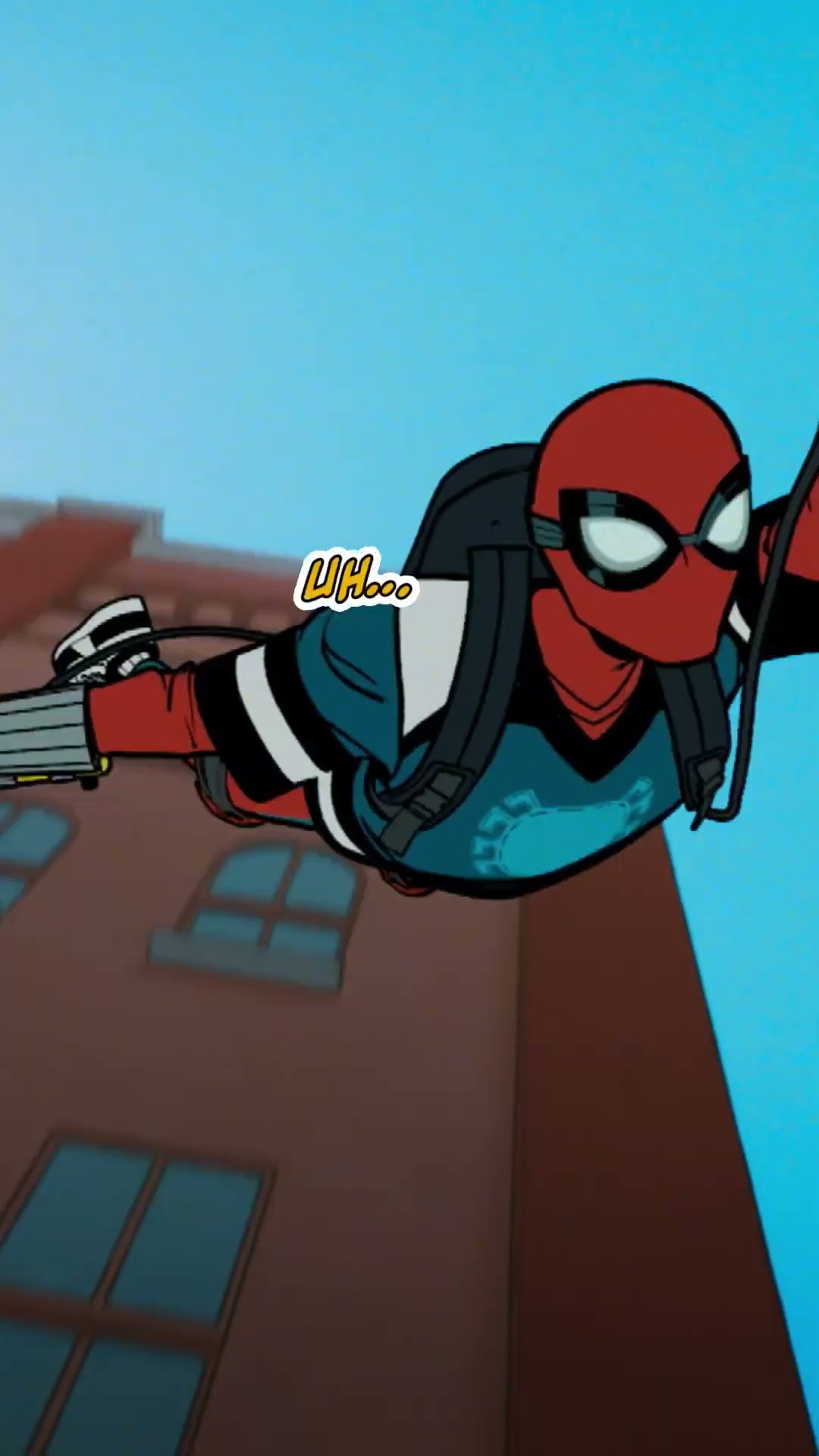 He's Spider-Man, by the way.