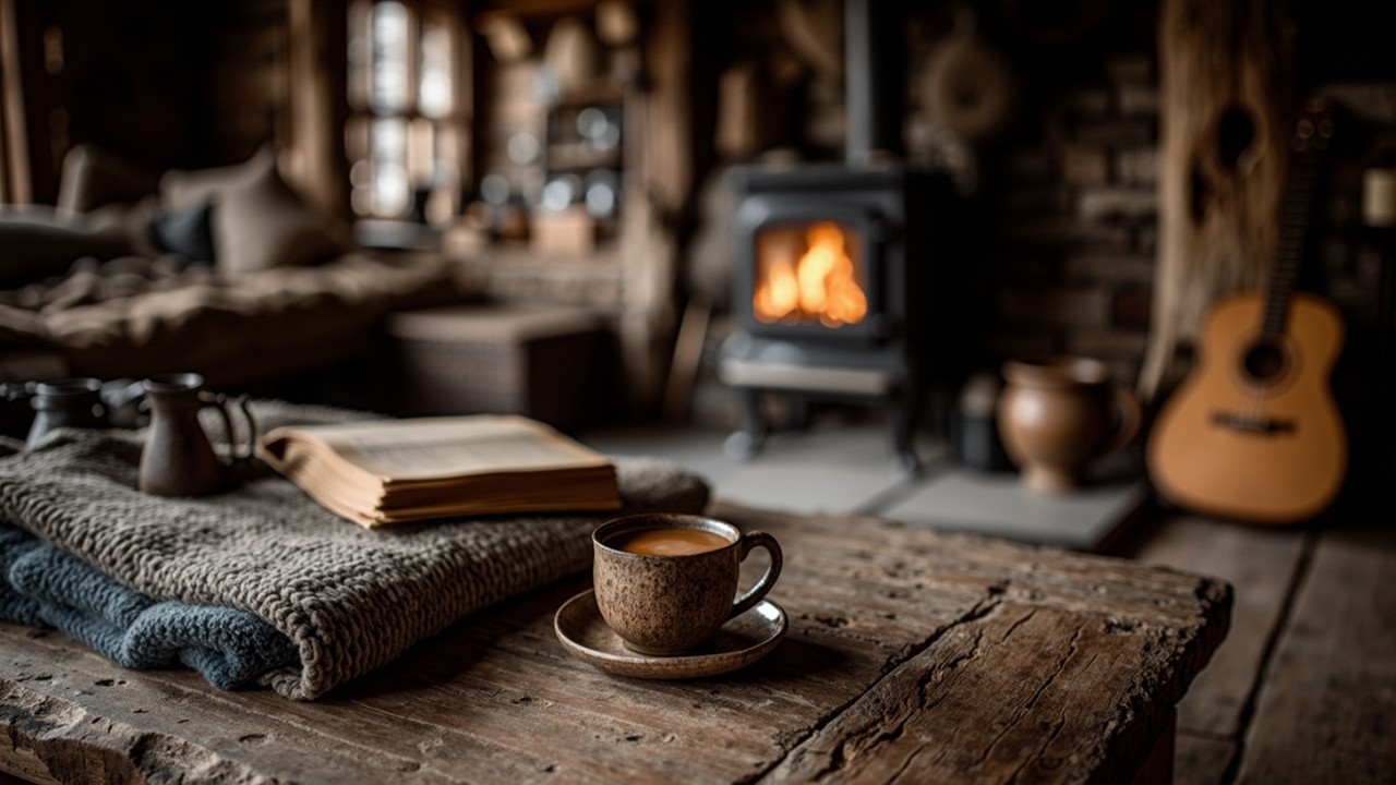 Уютная акустическая гитарная музыка для максимального расслабления и учебы