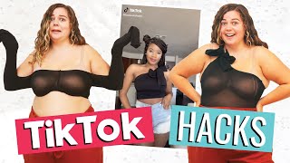 Testing Viral Tiktok Clothing Hacks 2!
