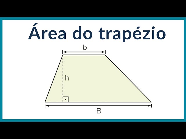 Formas Geométricas: Cálculo da Área do Trapézio