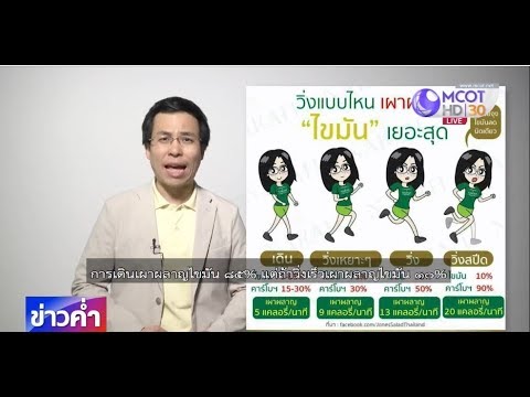 ชัวร์ก่อนแชร์ : ยิ่งวิ่งเร็ว ยิ่งเผาผลาญไขมันน้อย จริงหรือ?