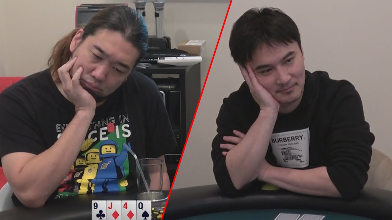 加藤純一とヘッズアップでポーカー勝負!!!