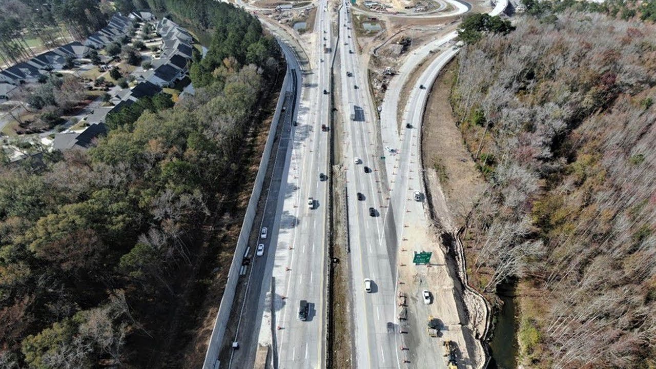 First bridge ramp opening at I-95, I-16 interchange
