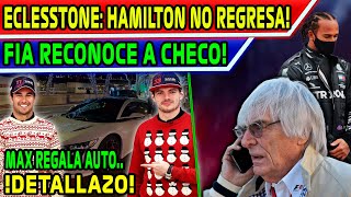 🎁GRAN REGALO de MAX a CHECO!! PAPÁ DE HAMILTON DUDA del REGRESO!! CHECO el MAS QUERIDO!!