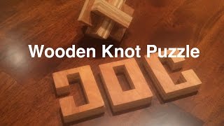 Making A Wooden Knot I made many of these fun puzzles for craft fairs and to entertain my family members. These simple three part puzzles look easy but ...