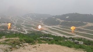 米韓 最大規模の実弾訓練　北朝鮮の挑発や南下想定