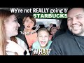 Lying to my kids about Starbucks & going to LEGOLAND instead *hilarious MUST SEE*