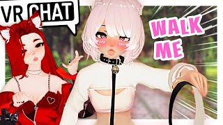 Taking my VRCHAT Anime E-Girl on a Walk