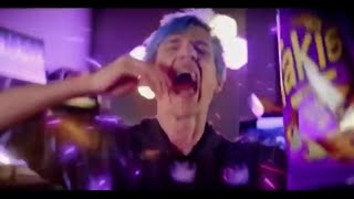 Ninja farts after eating a taki