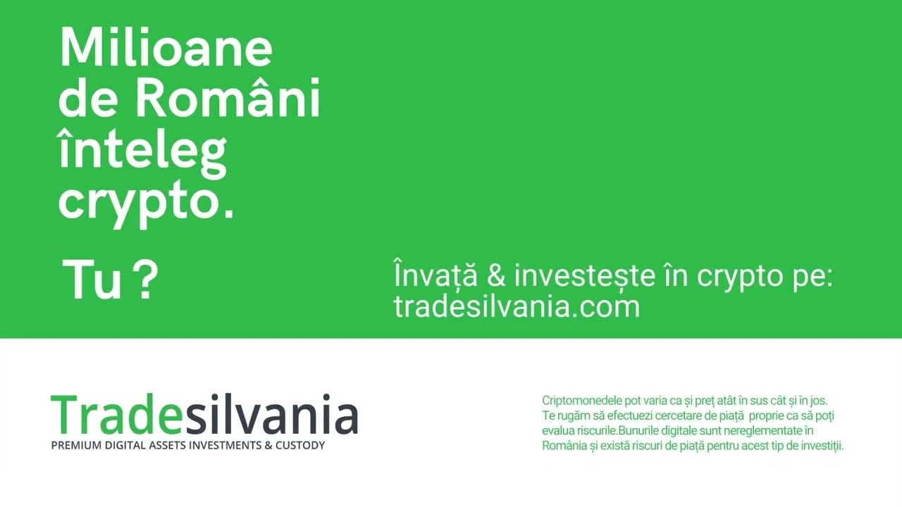 Milioane de romani cumpara crypto ? TU ?