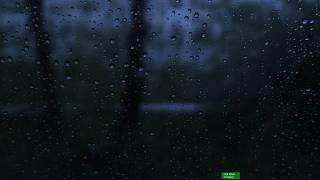 Drifting to Sleep with Rain Sound On WindowㅣHeavy Rain Night for Deep Sleep, Relaxation & Meditation