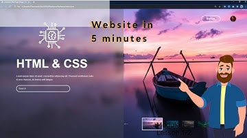 Create Website in 5 minutes using HTML (Module 1 Lesson - 1,2) #Website #HTML #CSS